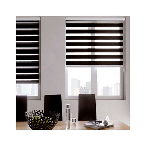 Cortina Roller Duo 120X120 Negro-4