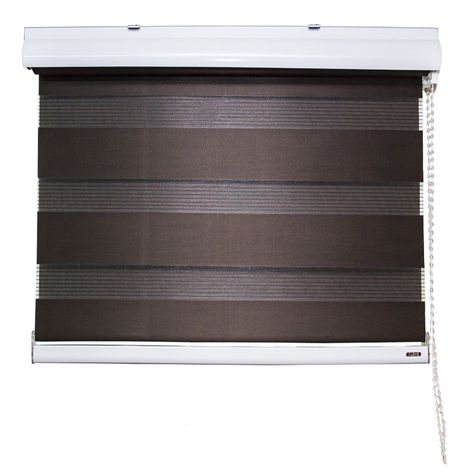 Cortina Roller Duo 165X120 Cafe-3