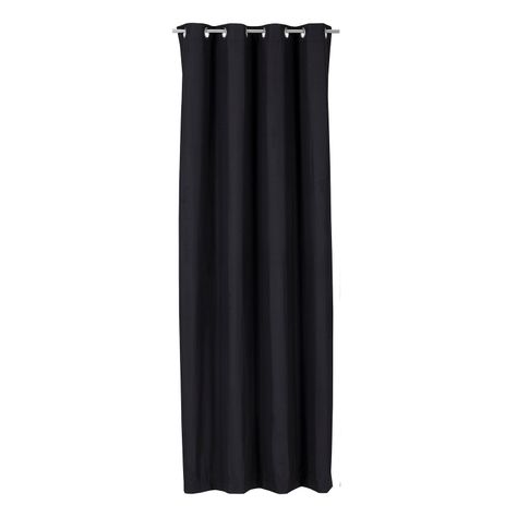 Cortina Tradicional 100% Blackout Negro-0