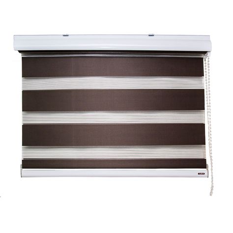 Cortina Roller Duo 150X220 Cafe-0
