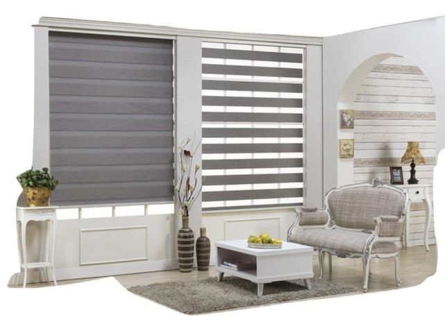 Cortina Roller Duo 180X240 Gris-3