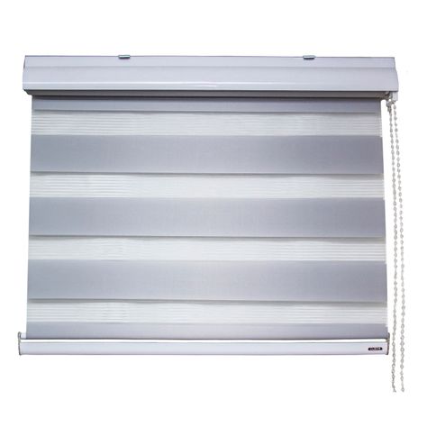 Cortina Roller Duo 075X120 Gris-0