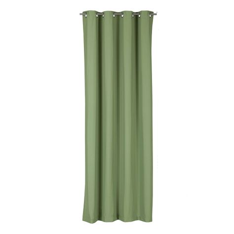 Cortina Tradicional 100% Blackout Verde-0