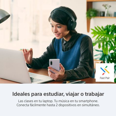 Audífonos inalámbricos noise cancelling WH-CH720N Blanco-5