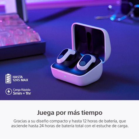 Audífonos “True Wireless” inalámbricos con Noise Cancelling para juegos INZONE Buds-2