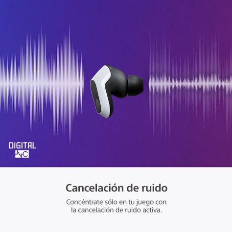 Audífonos “True Wireless” inalámbricos con Noise Cancelling para juegos INZONE Buds-3