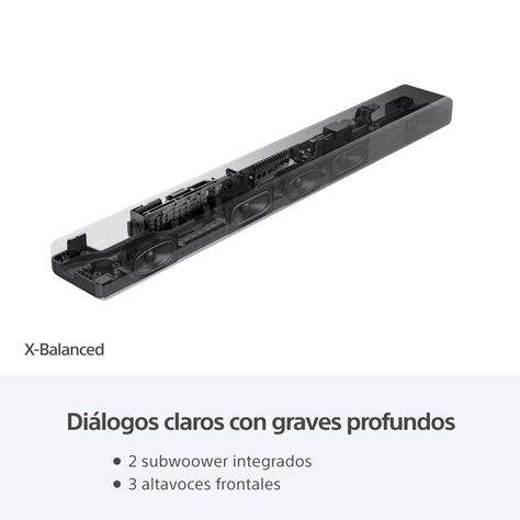 Barra de sonido de 3.1 canales con tecnología 360 Spatial Sound Mapping y Dolby Atmos  HT-A3000-3