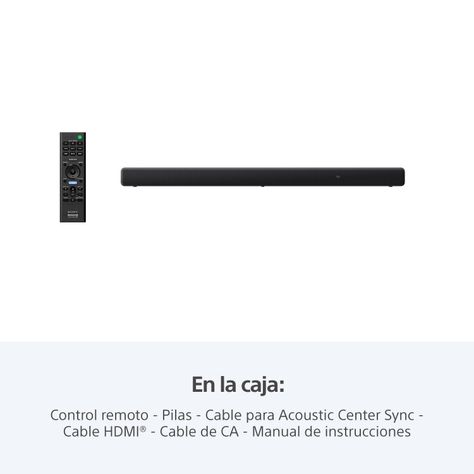 Barra de sonido de 3.1 canales con tecnología 360 Spatial Sound Mapping y Dolby Atmos  HT-A3000-2