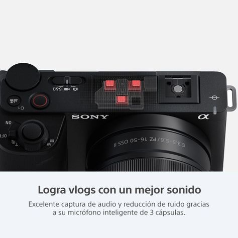 Cámara ZV-E10 II para videoblogs-4