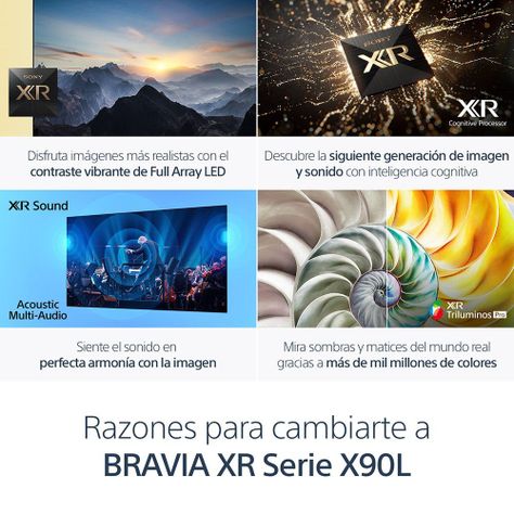 LED Smart TV 65" 4K HDR Google TV XR-65X90L-2
