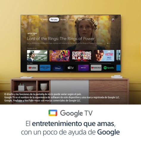 LED Smart TV 43" 4K HDR Google TV KD-43X77L-4