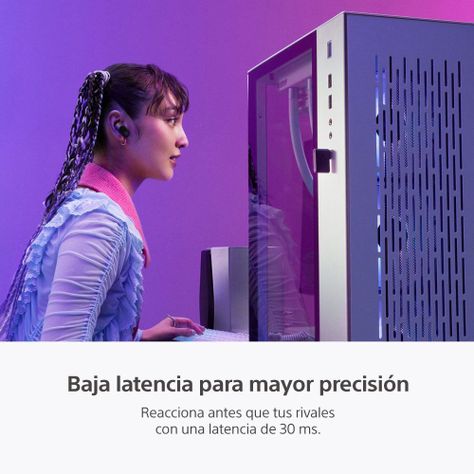 Audífonos “True Wireless” inalámbricos con Noise Cancelling para juegos INZONE Buds-4