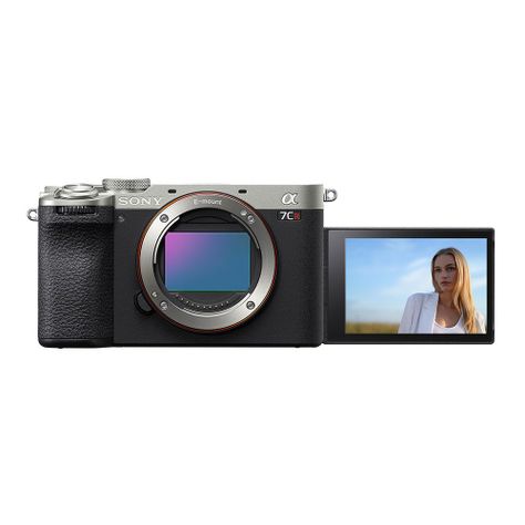 Cámara Profesional Compacta Full Frame Mirrorless ILCE-7CR Plateada-0