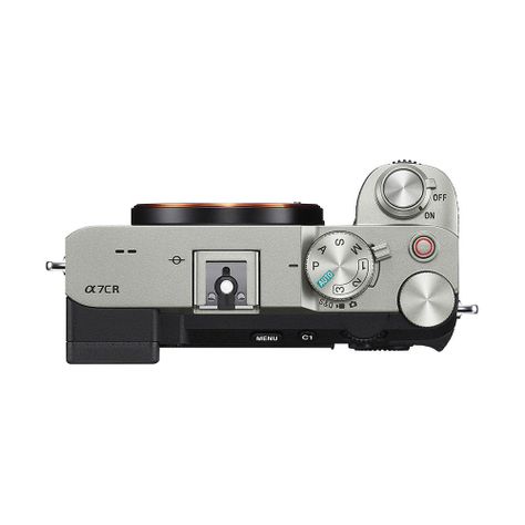 Cámara Profesional Compacta Full Frame Mirrorless ILCE-7CR Plateada-5