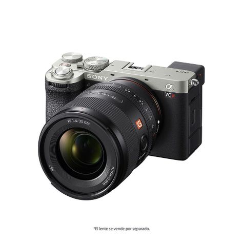 Cámara Profesional Compacta Full Frame Mirrorless ILCE-7CR Plateada-6