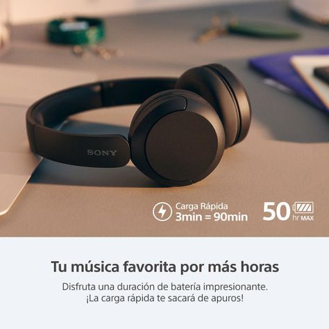 Audífonos inalámbricos WH-CH520 Negro-3