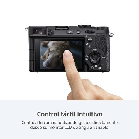 Cámara Profesional Compacta Full Frame Mirrorless ILCE-7CM2 Negra-5