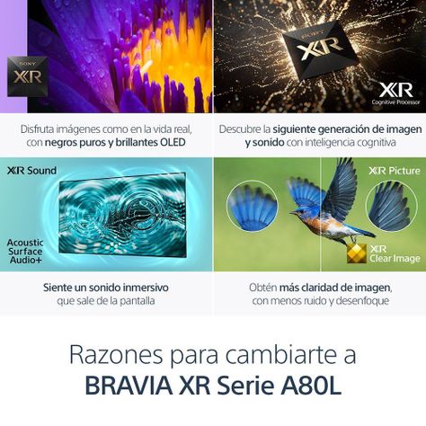 OLED 4K Ultra HDR Google TV XR-77A80L-3
