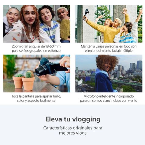 CÁMARA VLOGGING ZV-1M2 NEGRA-6