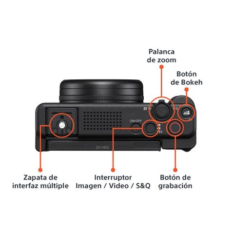 CÁMARA VLOGGING ZV-1M2 NEGRA-3