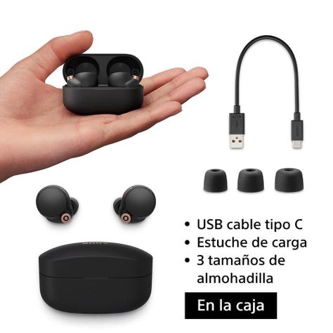 Audífonos Inalámbricos Noise Cancelling WF-1000XM4 Negro-5