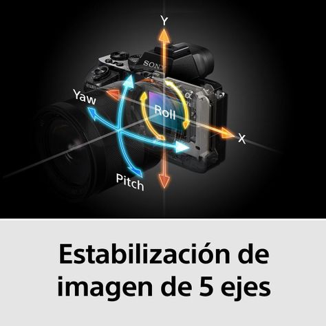 Cámara full-frame ILCE-7M2K Sensor CMOS Exmor-2