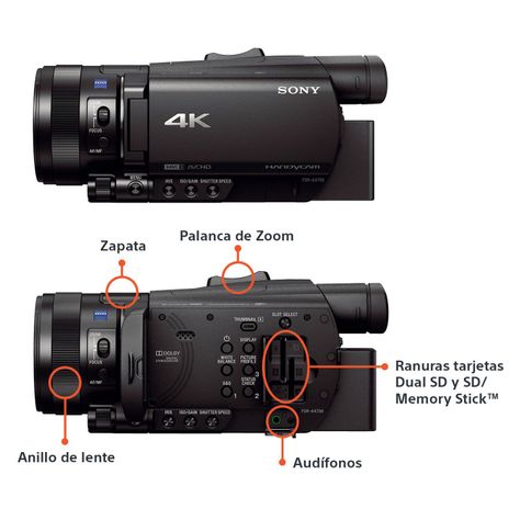 Videocámara FDR-AX700 4K HDR-1