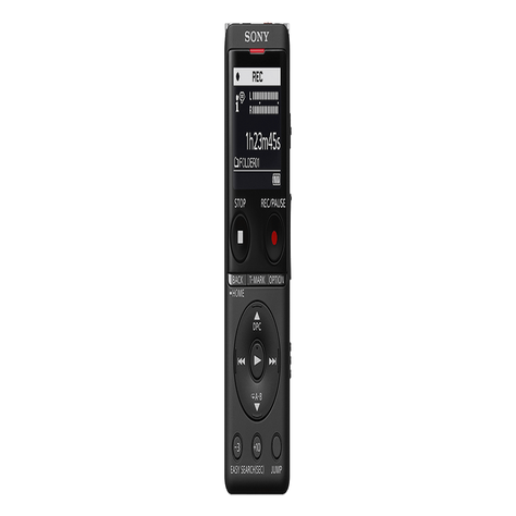 Grabador de voz digital UX570 de la serie UX-1