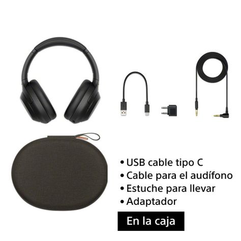 Audífonos Inalámbricos Noise Cancelling WH-1000XM4 Negro-6