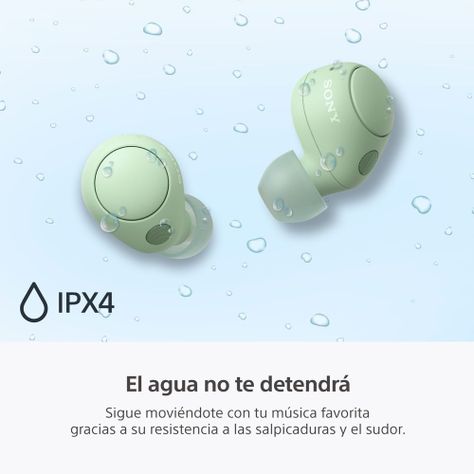 Audífonos inalámbricos noise cancelling WF-C700N Verde-4