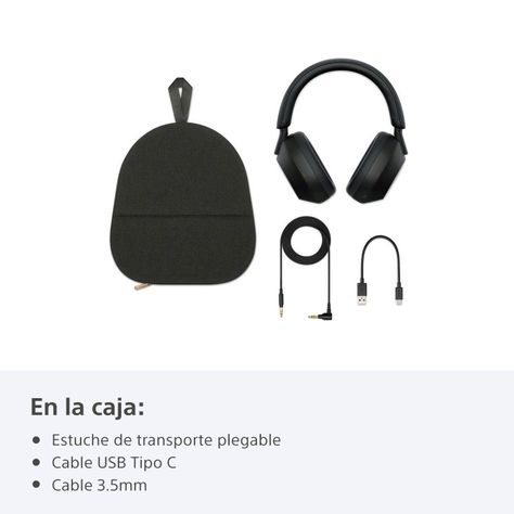 Audífonos Noice Cancelling WH-1000XM5 Negro-2