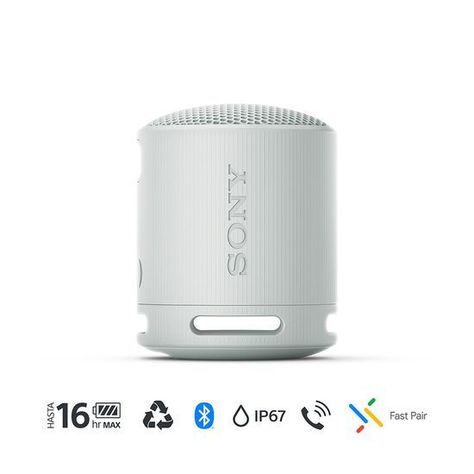 Parlante inalámbrico portátil XB100 Gris-1