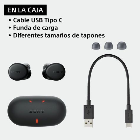 Audífonos Inalámbricos WF-XB700 Negros-3
