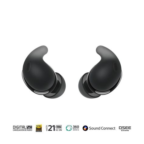 Audífonos inalámbricos con noise canceling LinkBuds Fit Negro-1