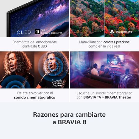OLED BRAVIA 8 4K Ultra HDR Google TV 65"-1