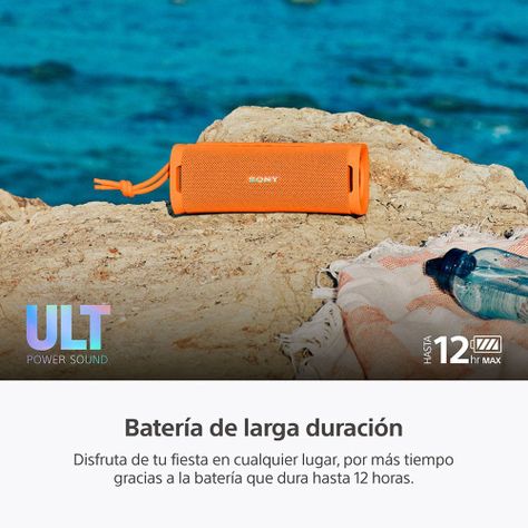 Parlante portátil inalámbrico ULT FIELD 1 Naranjo-2