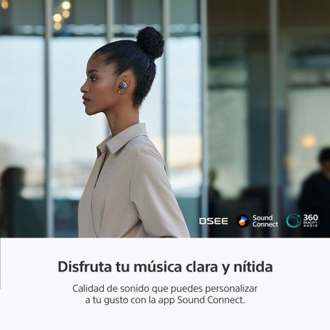 Audífonos inalámbricos con noise cancelling WF-C710N Azul-1