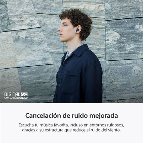 Audífonos inalámbricos con noise cancelling WF-C710N Azul-4