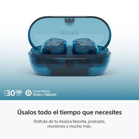 Audífonos inalámbricos con noise cancelling WF-C710N Azul-6