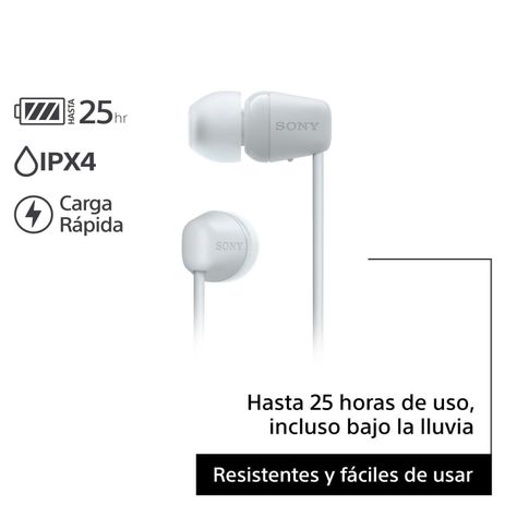 Audífonos internos inalámbricos WI-C100 Blanco-2