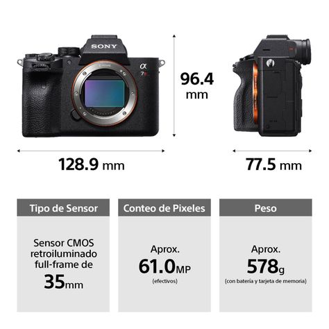 Cámara full-frame Alpha 7R IV de 35 mm y 61 MP-2