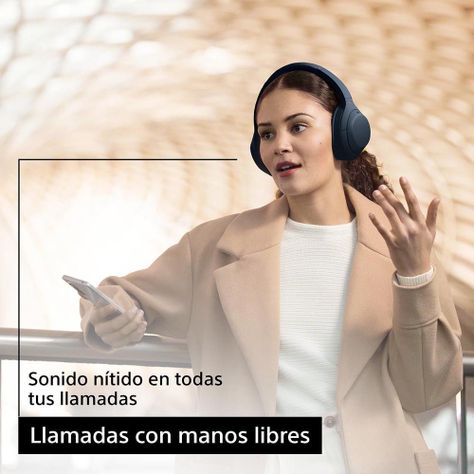 Audífonos Inalámbricos Noise Cancelling WH-1000XM4 Azul-6