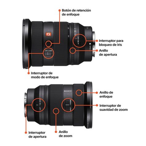 Lente FE 24-70 mm F2,8 GM-5