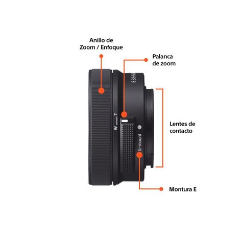 Cámara ZV-E10 II para videoblogs + Lente SELP16502-4