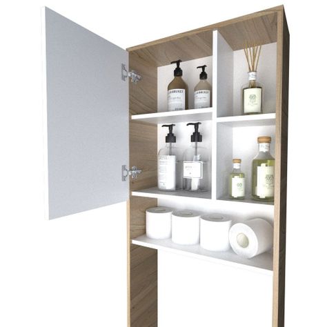 Estante Mueble Organizador Baño Moderno Repisa Botiquin-2