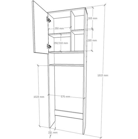 Estante Mueble Organizador Baño Moderno Repisa Botiquin-4