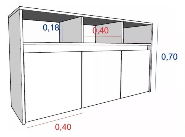 Mueble Juguetero Guardado Organizador Juguetes Baul C Ruedas-2