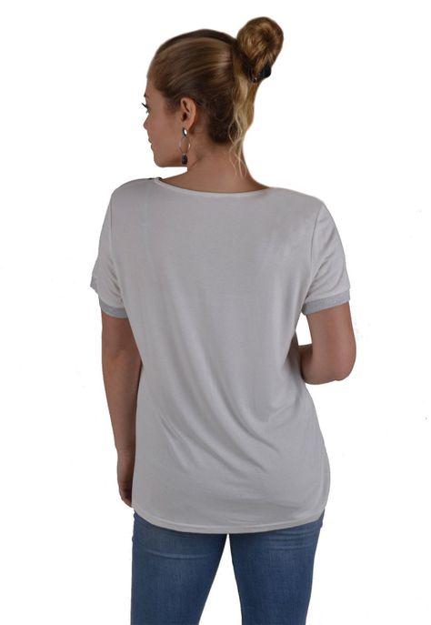 Polera Beautiful Blanco Alexandra Cid-2