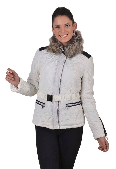 Parka Piel Corta Crudo Alexandra Cid-0