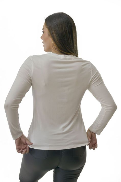 Polera Corazones Crudo Alexandra Cid-2